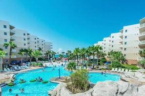 Incredible pool at Waterscape Resort 