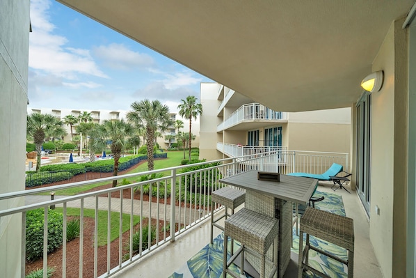 Balcony seating