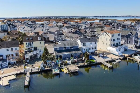 Wake up to waterfront views and dockside charm-your private slice of NJ Shore