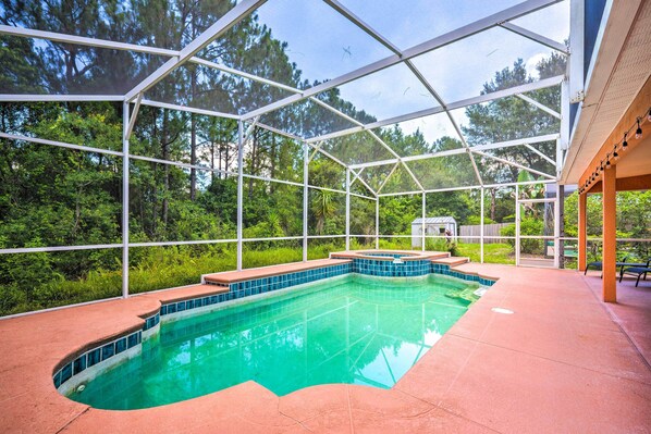 Clermont Vacation Rental | 4BR | 3BA | 1,828 Sq Ft | 1 Step to Enter