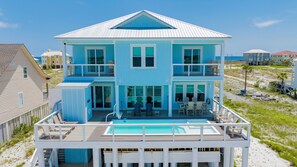 Featuring a private pool