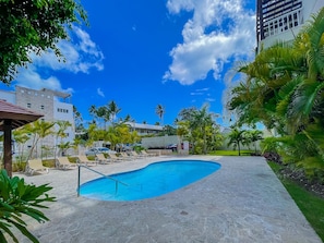 Pool view 