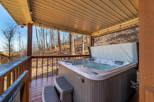 Bain à remous extérieur