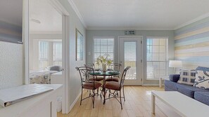 Larger view of the dining area