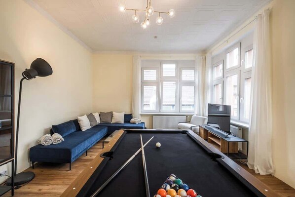 Gemütliches Wohnzimmer für gemeinsame Abende