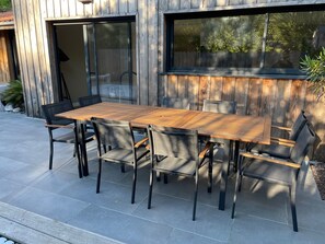 Extérieur - table de jardin 8 personnes