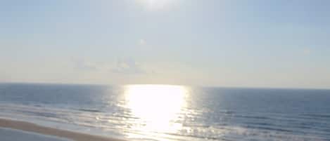 View of Beach from 10th Floor Where Lazy Daze is located