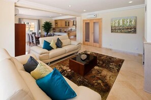 Open plan living area