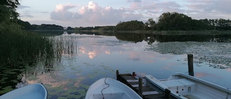 Blick von der Unterkunft