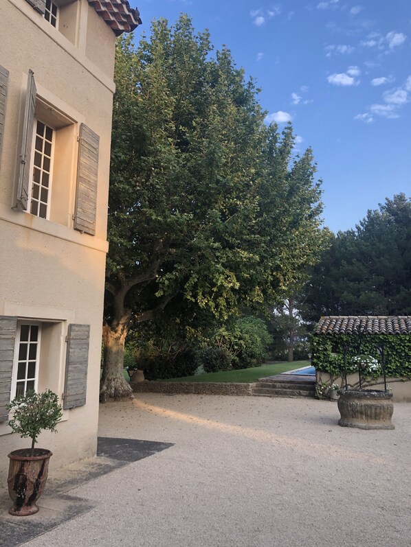 Enceinte de l’hébergement