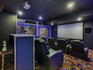 Movie Theater-150" Screen-Surround Sound