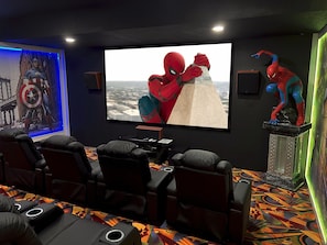 Welcome To Adventure Awaits 1!  Movie Theater-Full Size Spider-Man