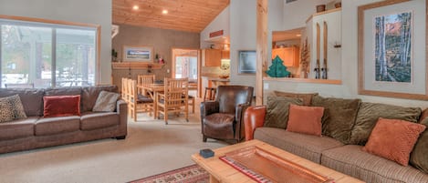 Living Room looking into dining area