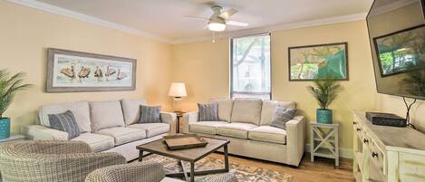Hilton Head Island Vacation Rental | 3BR | 2BA | 1,488 Sq Ft | Stairs Required