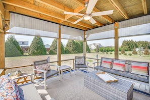 Furnished Deck | 2,300 Interior Sq Ft | Pet Friendly w/ Fee