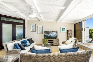 Living Room and Front Door