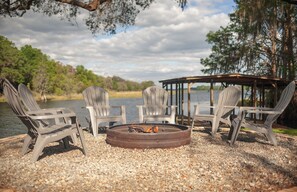 Firer Pit down by the Lake