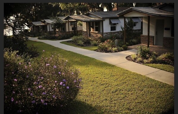 View of 4 of our cottages.
