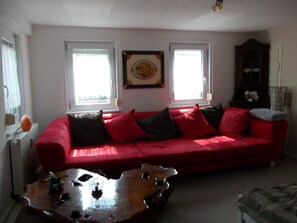 Wohnschlafzimmer mit Big Sofa