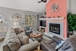 Living Room with Sofa Bed
