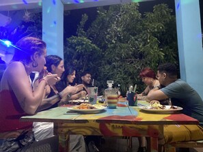 Outdoor dining