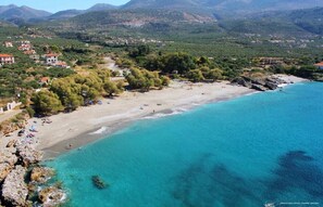 Pantazi sandy beach (12km)