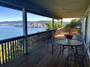 Large Covered Deck.