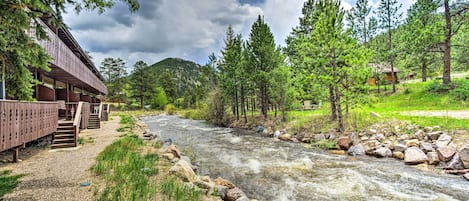 Estes Park Vacation Rental | 2BR | 2BA | Stairs Required | 1,080 Sq Ft