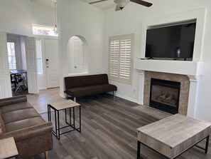 Living Room and Front Door