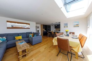 The ground floor open plan living is perfect for the whole family!
