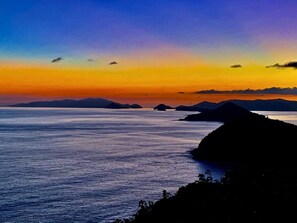 Watch the glorious sunrise right from your  bed as the good Lord paints the sky!