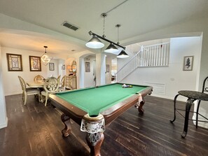 Games Room with Pool Table