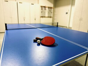 Feeling a bit competitive? ENgage in a game of pingpong!