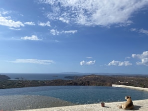 Vue sur la plage/l’océan