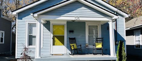 Front porch/ Main Entrance 