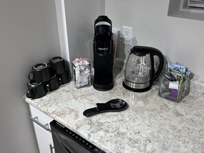 Kaffe och/eller kaffebryggare