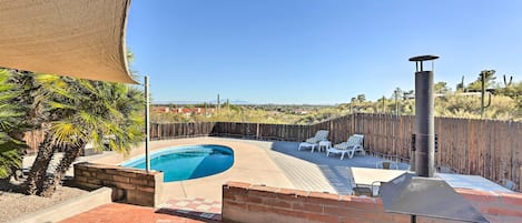 Tucson Vacation Rental | 3BR | 3BA | 2,500 Sq Ft | Step-Free Access