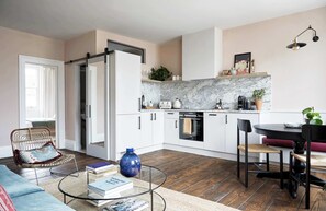 Open plan Kitchen and Dining area