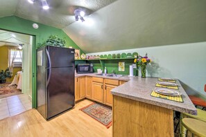 Kitchen | Free WiFi | Homeowner On-Site | Single-Story Interior