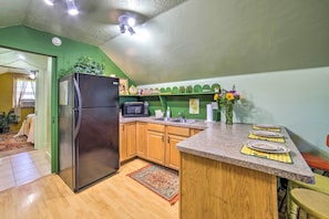 Kitchen | Free WiFi | Homeowner On-Site | Single-Story Interior