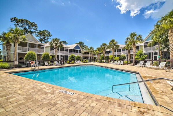 Port St Joe Vacation Rental | 2BR | 2.5BA | Stairs Required to | 1,200 Sq Ft