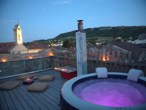 Bubbelpool utomhus