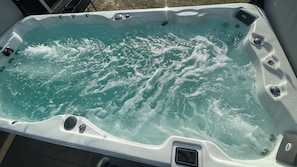 16' Swim Spa. 35 Jets, Heated (Maximum Temperature of 104 degrees) Depth of 52"