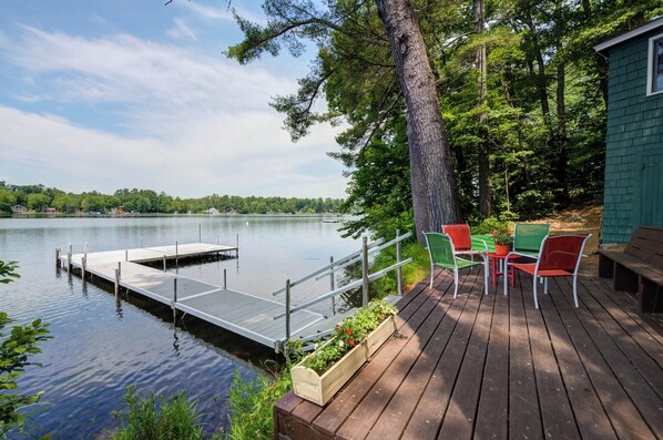 Dock and lake front