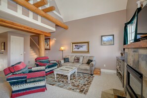 Kick back and relax in the living room | Main Level