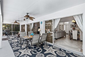 Outside Dining area