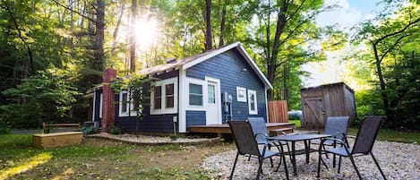 Exterior view of Brown County Cottage