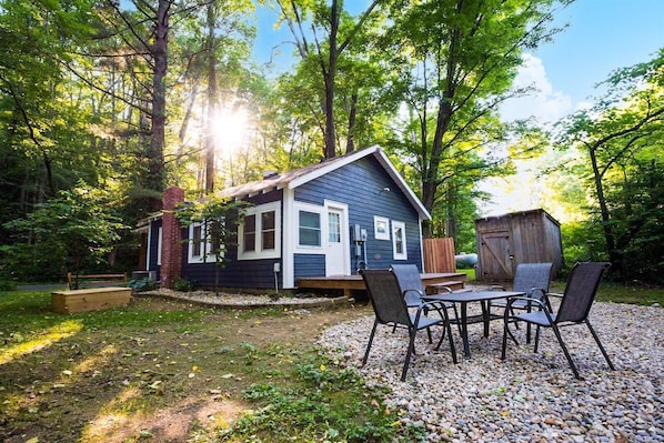 Exterior view of Brown County Cottage