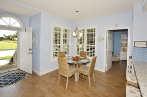 Front Entry Door & Dining Room