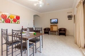 Living and dining room